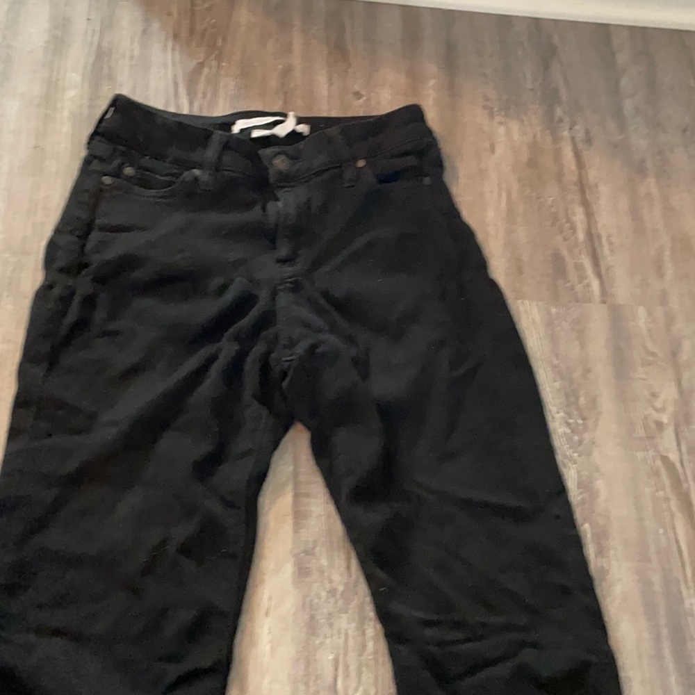 Celebrity black jeans